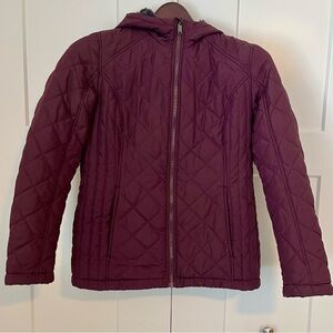 Women’s HFX Quilted Sherpa Lined Puffer Jacket M